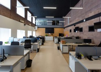 interior-commercial-lighting-upgrade-electrician.jpg Modern commercial interior lighting installed by professional electricians